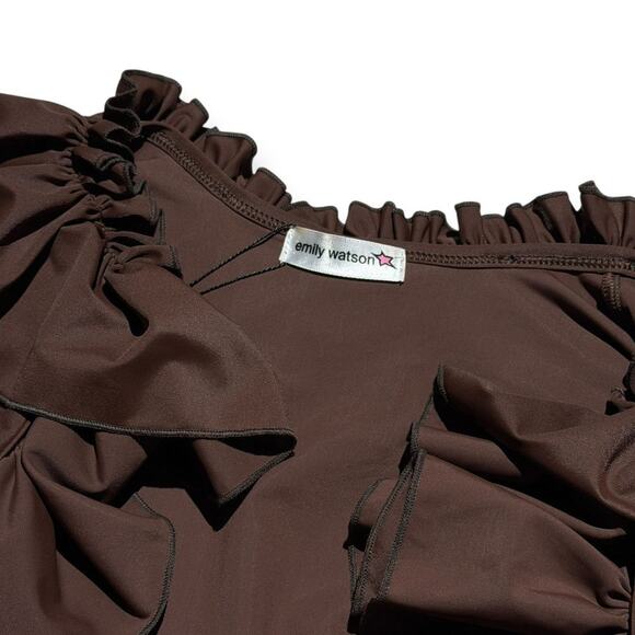 Emily Watson Ruffled runched bolero - Picture 2 of 3